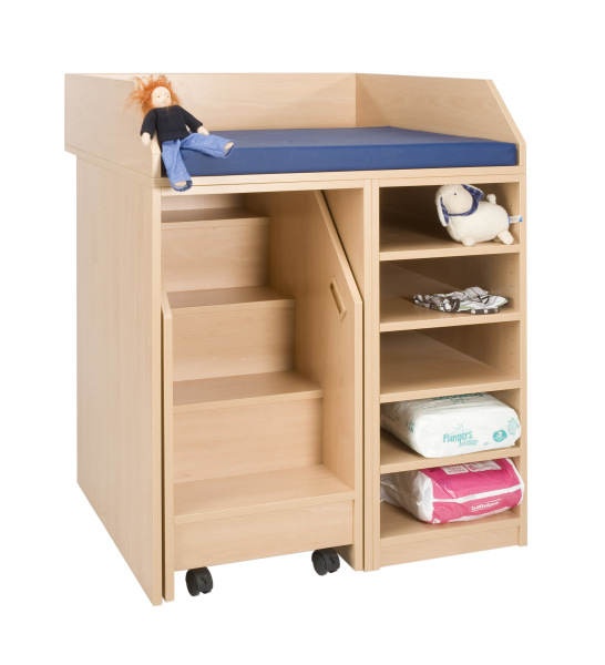 Wickeltischschrank
